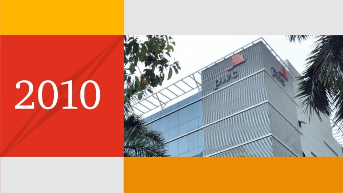 2010: Rebranding - PwC India