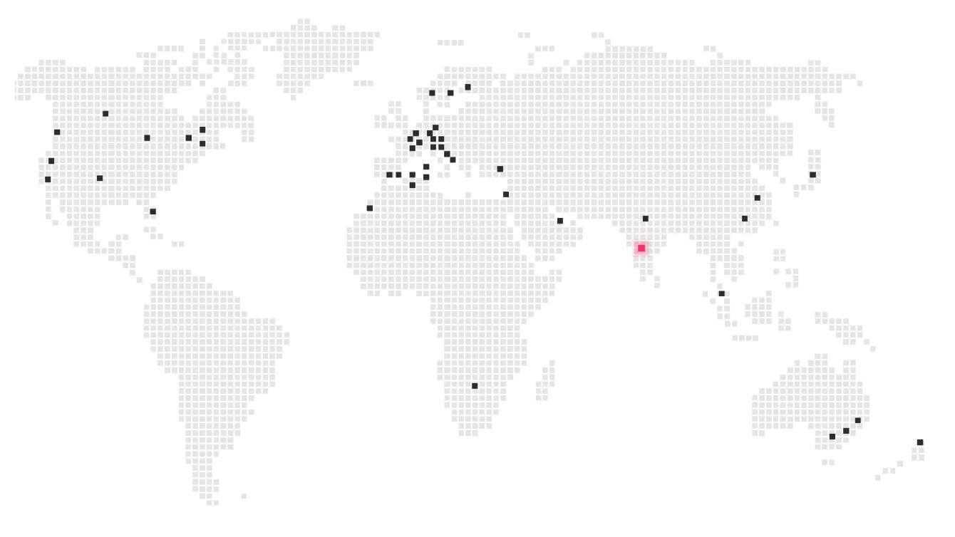 Experience Consulting - World Map