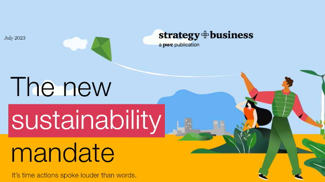 The new sustainability mandate